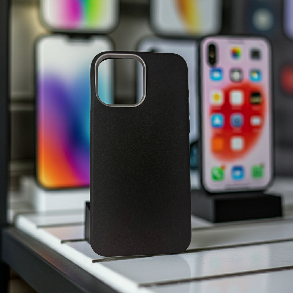 Cover colorata Iphone 15 Pro Max- nero - MOKO