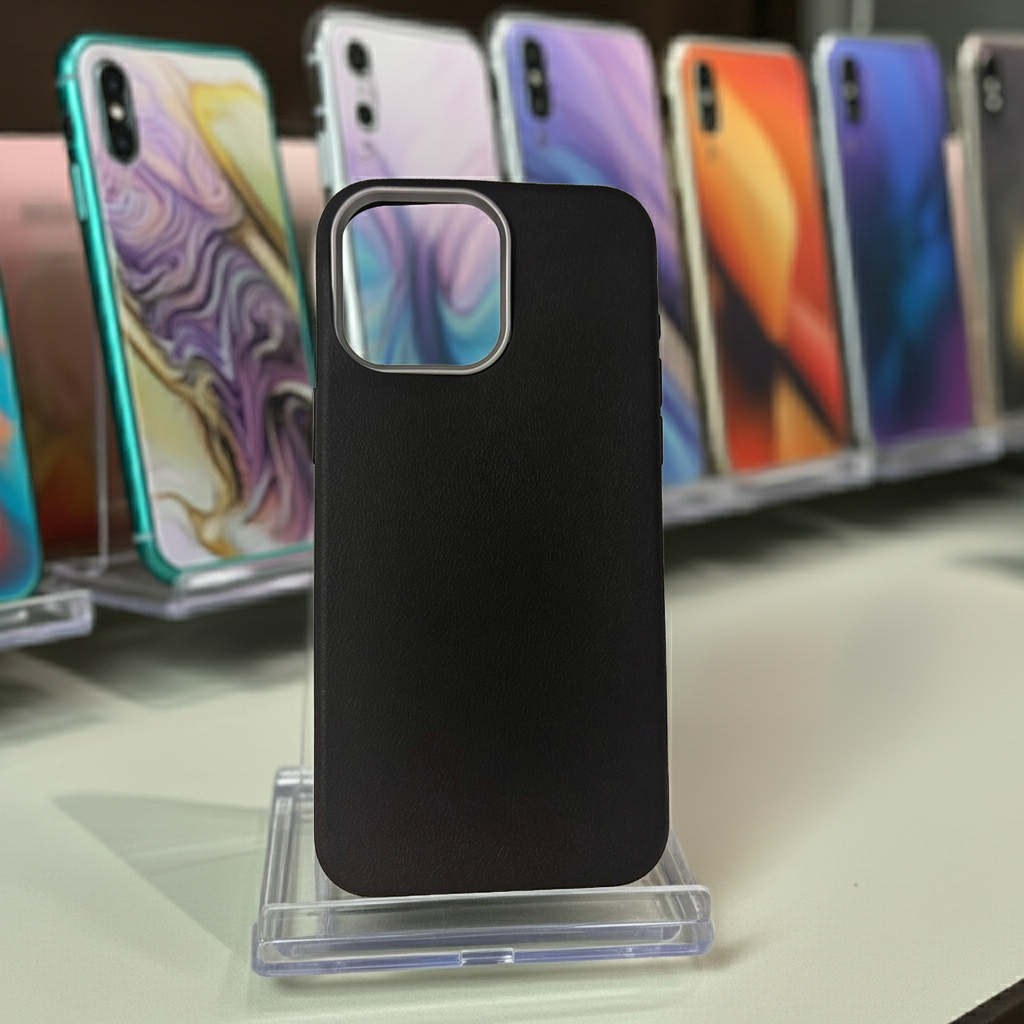 Cover colorata Iphone 15 Pro Max- nero - MOKO