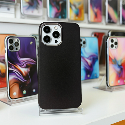 Cover colorata Iphone 15 Pro Max- nero - MOKO