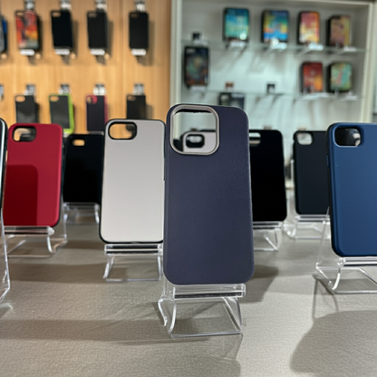 Cover colorata iPhone 15 Pro blu - Protezione elegante e stile unico - MOKO