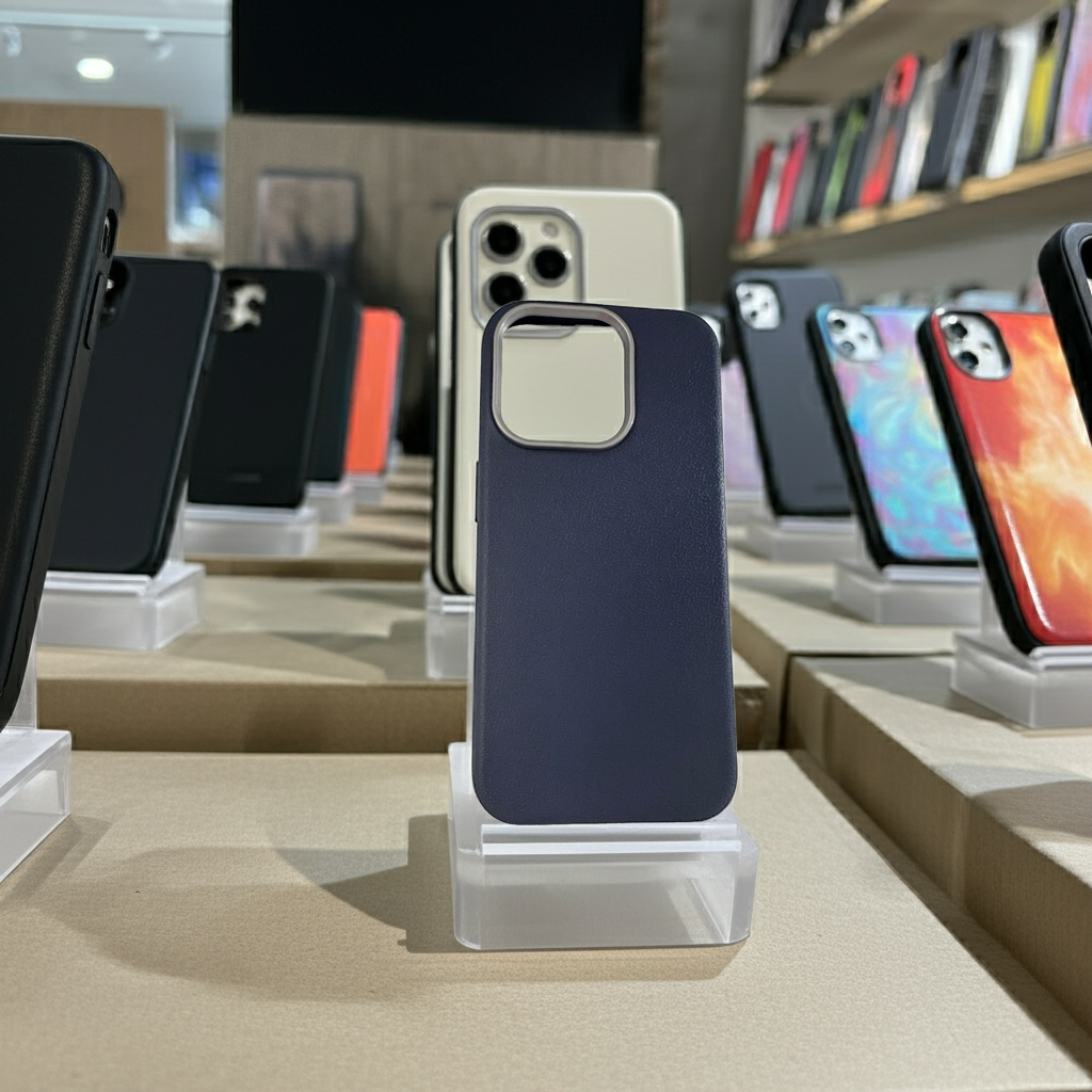 Cover colorata iPhone 15 Pro blu - Protezione elegante e stile unico - MOKO