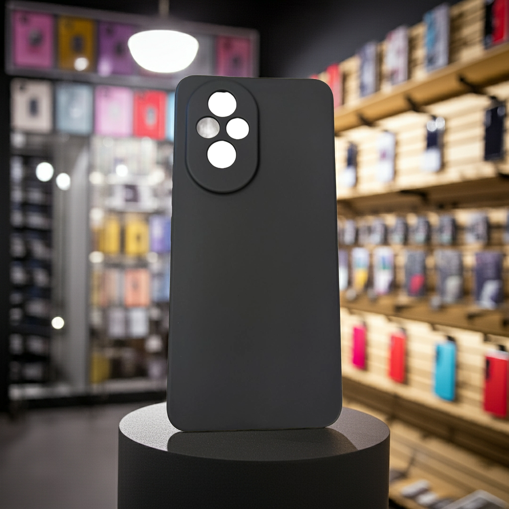 Cover Honor 200 nera - Cover colorata per proteggere il tuo smartphone - MOKO