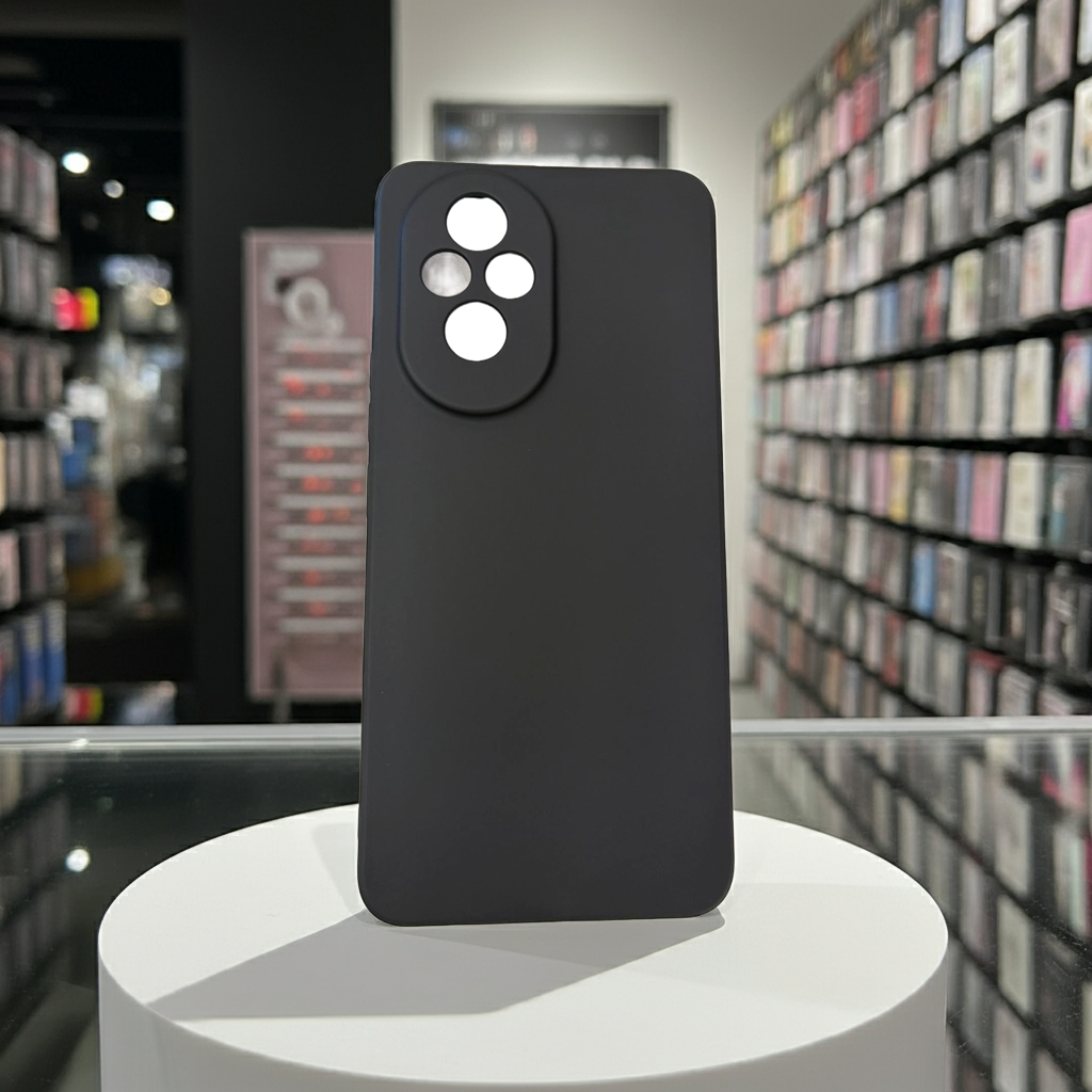 Cover Honor 200 nera - Cover colorata per proteggere il tuo smartphone - MOKO