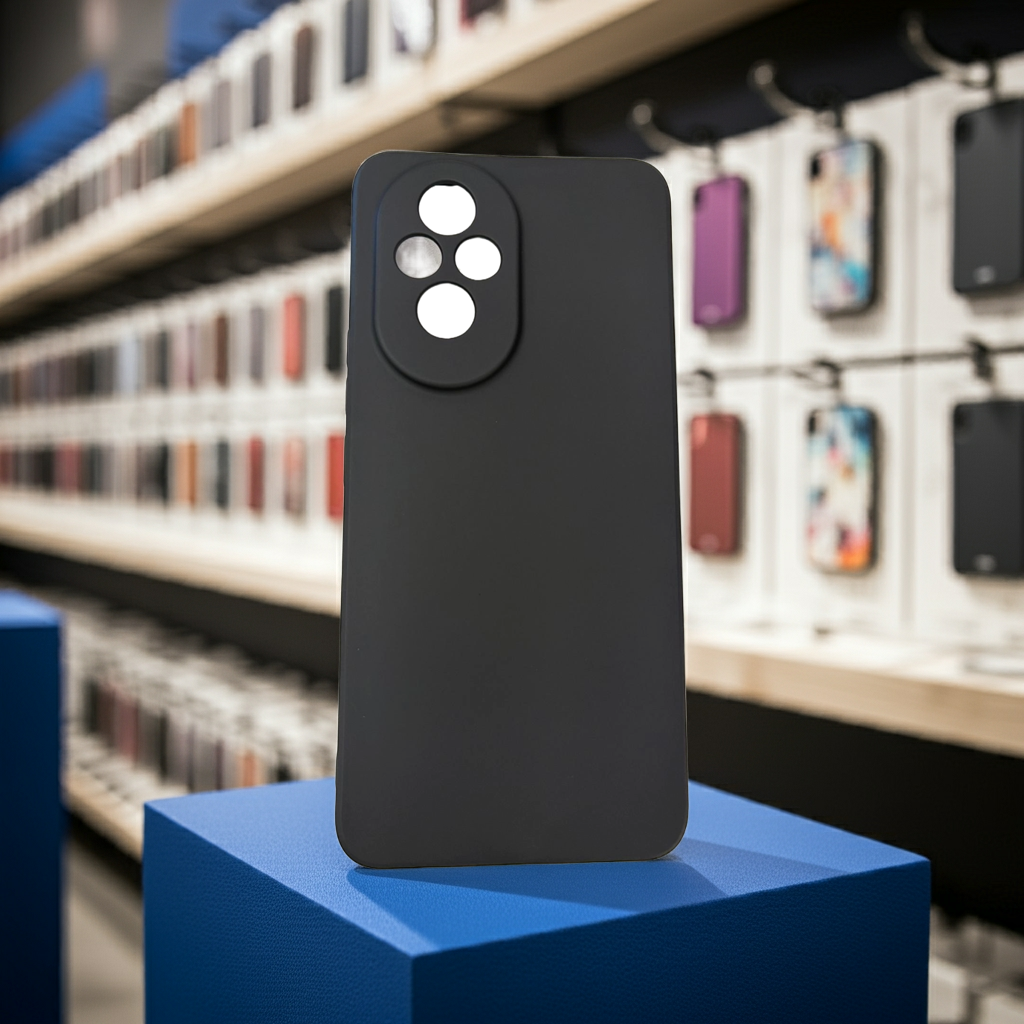 Cover Honor 200 nera - Cover colorata per proteggere il tuo smartphone - MOKO