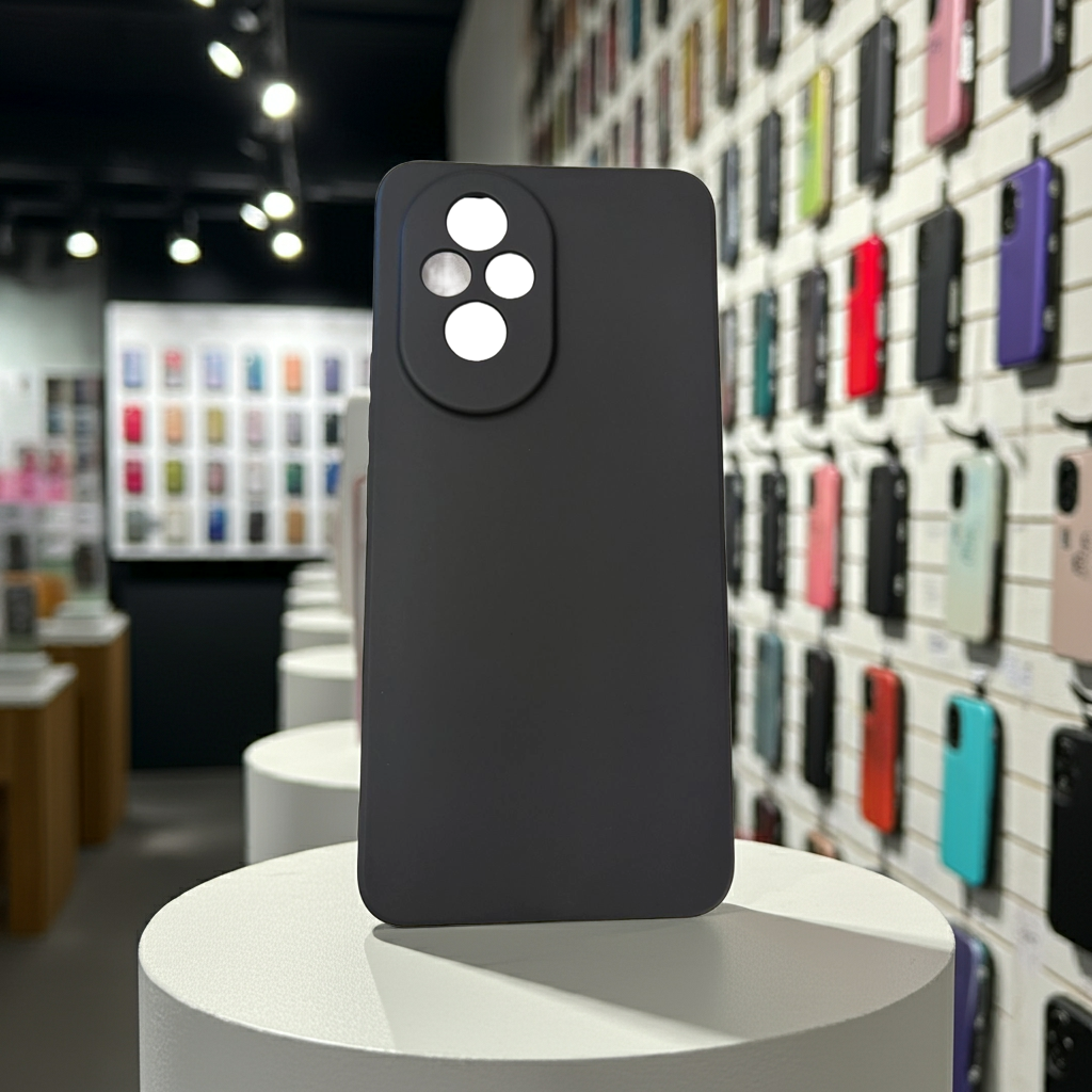 Cover Honor 200 nera - Cover colorata per proteggere il tuo smartphone - MOKO