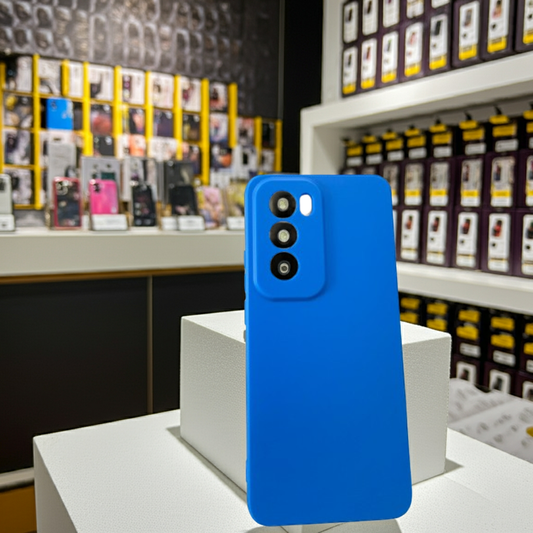 Cover colorata Oppo reno 12 5g bllu acceso - MOKO