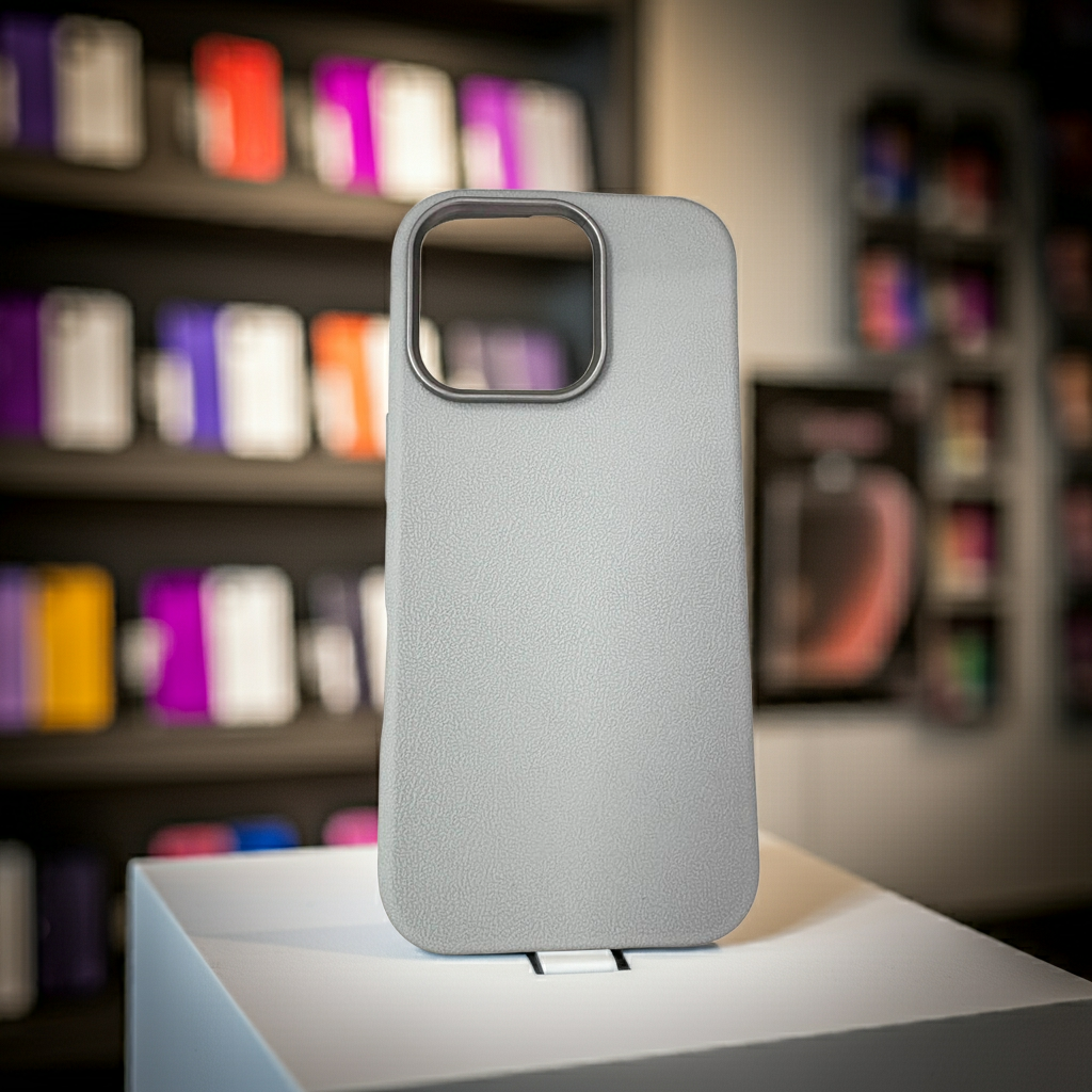Cover colorata Iphone 16 Pro Max- grigio chiaro - MOKO