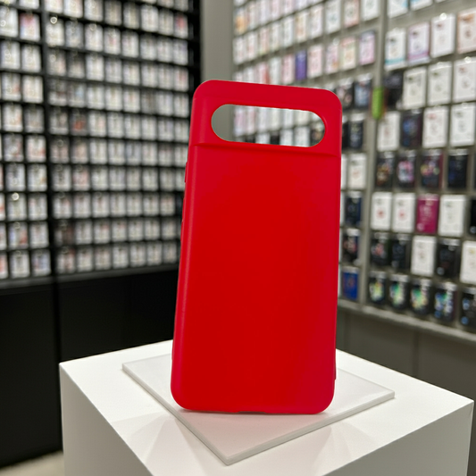 Cover Google Pixel 8 Rossa - Protezione Colorata e Stile Unico - MOKO