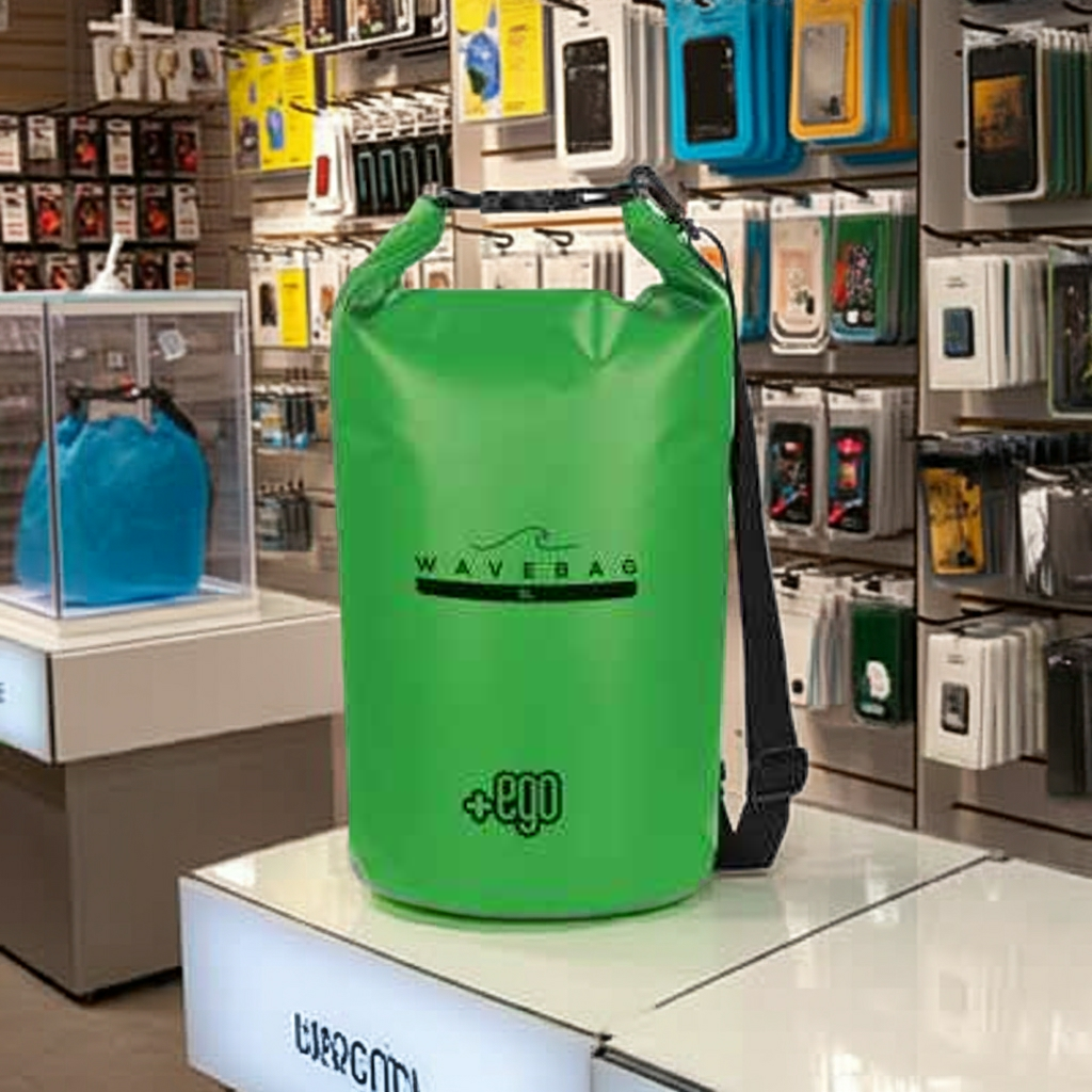 Sacca Impermeabile Verde Universale per Outdoor e Attività Acquatiche - MOKO