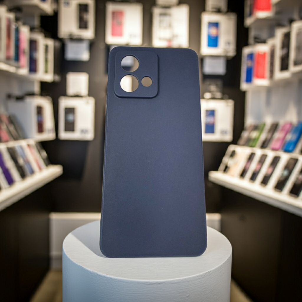 Cover colorata Motorola G84 blu - MOKO