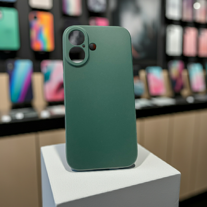 Cover iPhone 16 verde - Cover colorata e protettiva per il tuo smartphone - MOKO