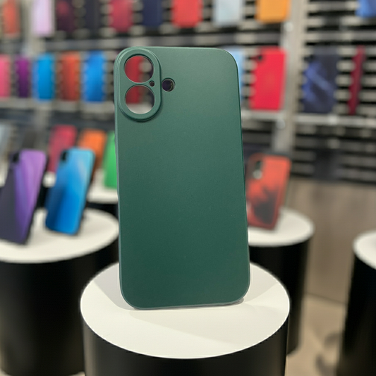 Cover iPhone 16 verde - Cover colorata e protettiva per il tuo smartphone - MOKO