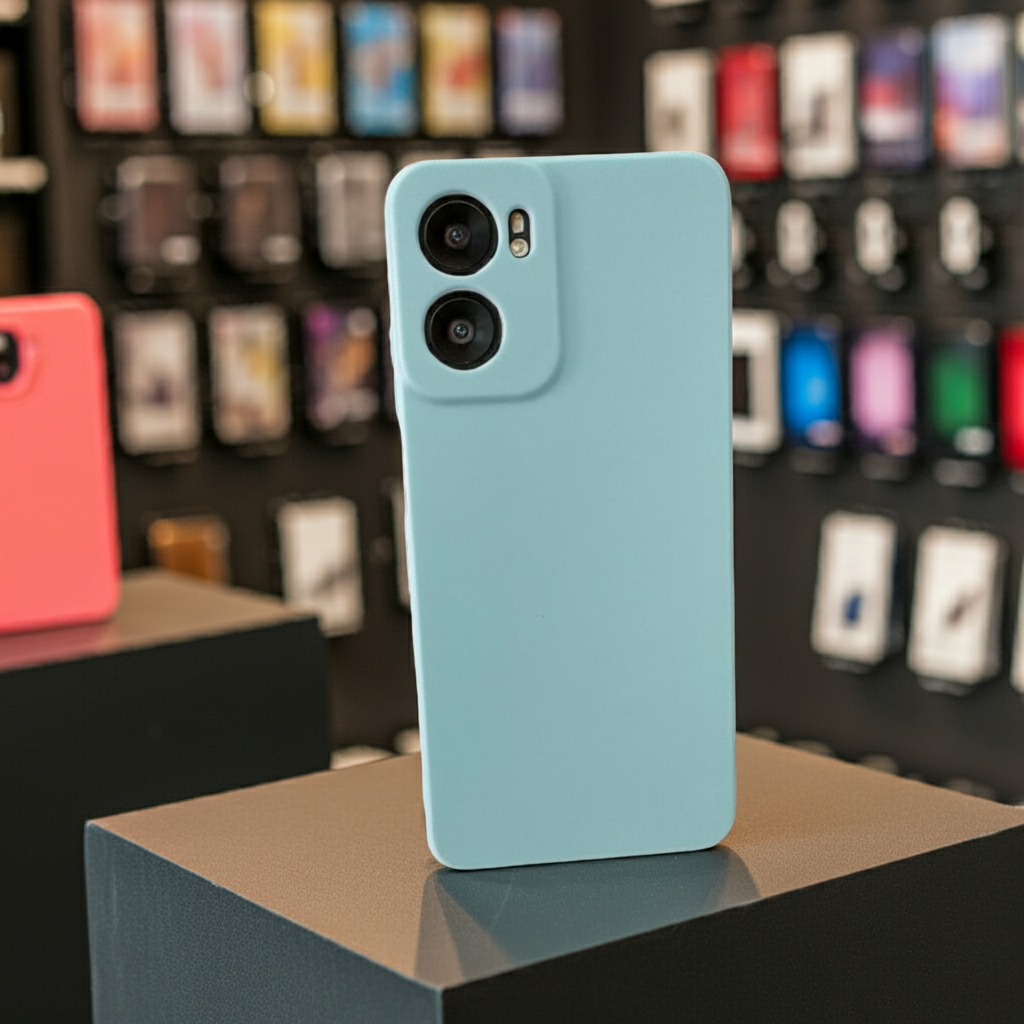 Cover Motorola G05 verde acqua chiaro - Proteggi il tuo smartphone con stile - MOKO