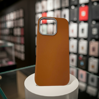 Cover colorata Iphone 16 Pro Max- marrone - MOKO