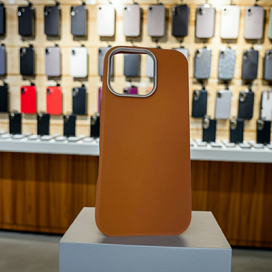 Cover colorata Iphone 16 Pro Max- marrone - MOKO