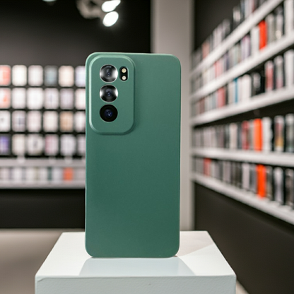 Cover Oppo Reno 12 5G verde – Protezione colorata e stile unico - MOKO