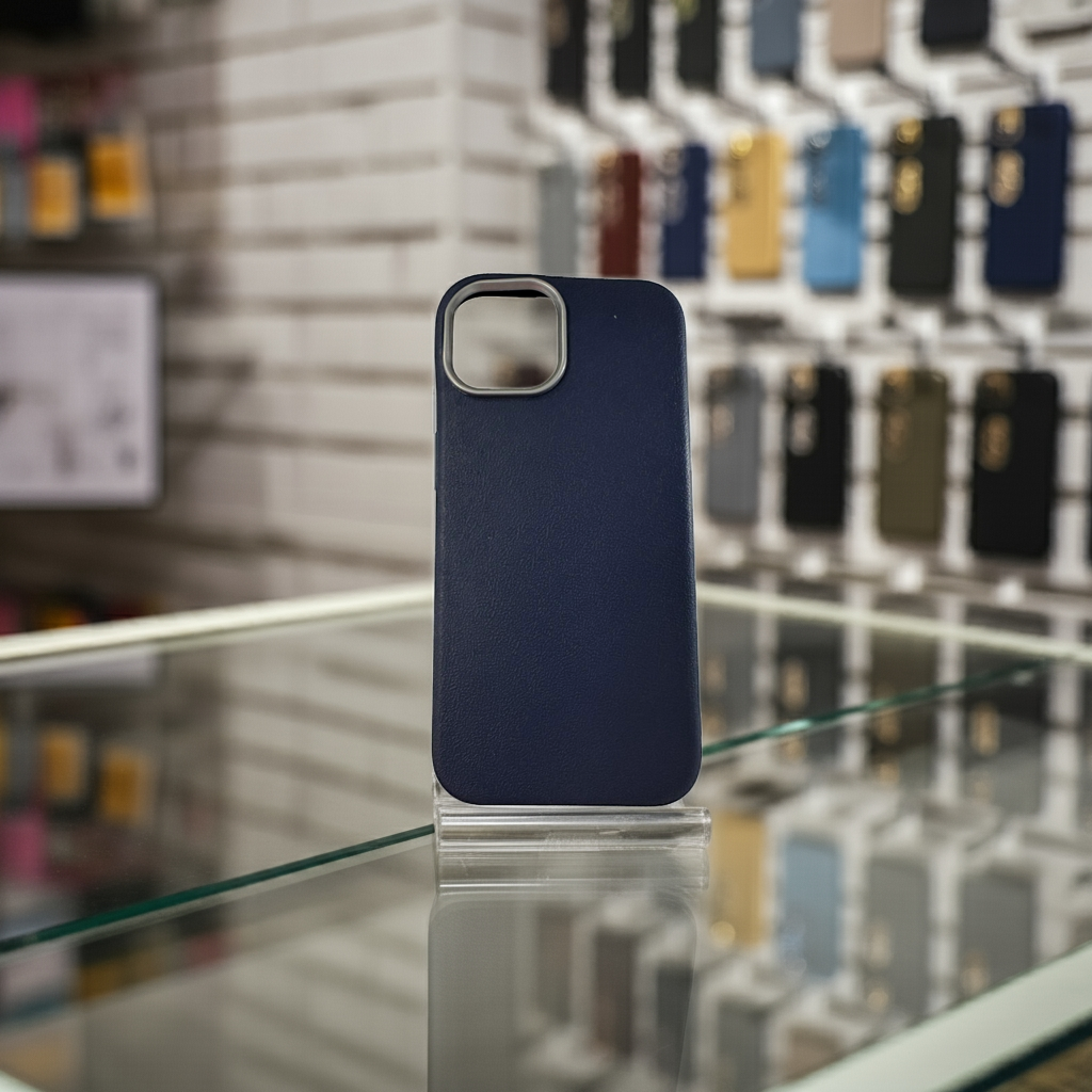 Cover colorata iPhone 15 blu - Stile e Protezione per il Tuo Smartphone - MOKO