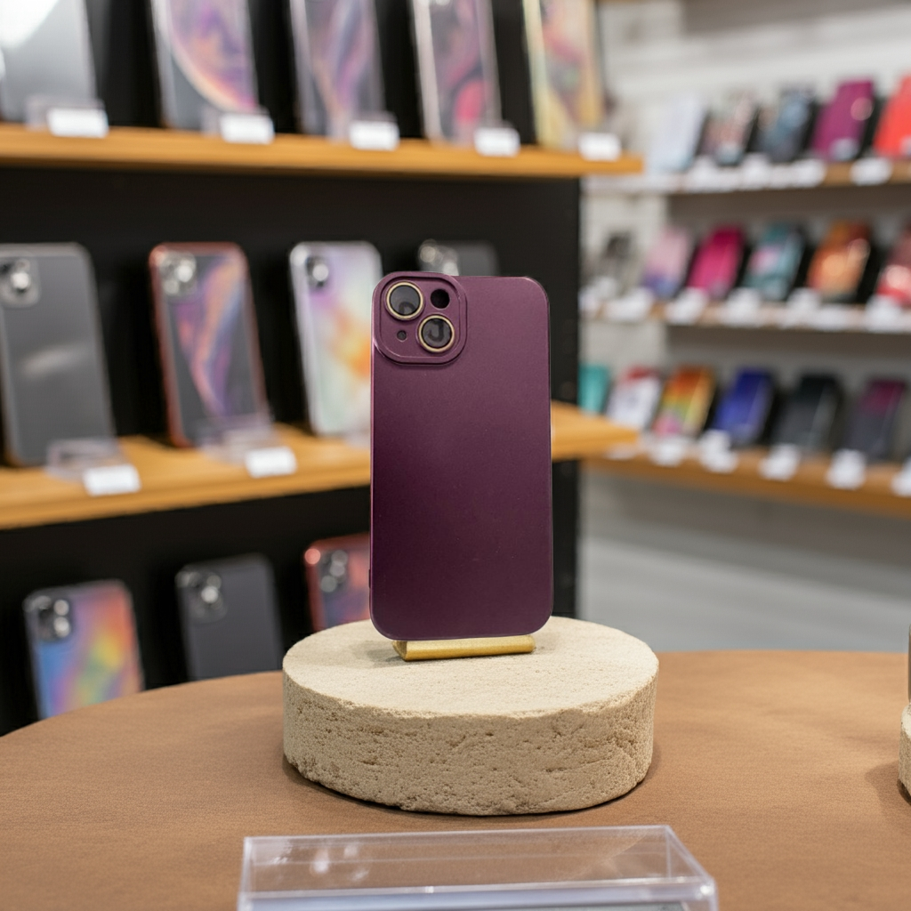 Cover colorata Iphone 14 Plus viola - MOKO