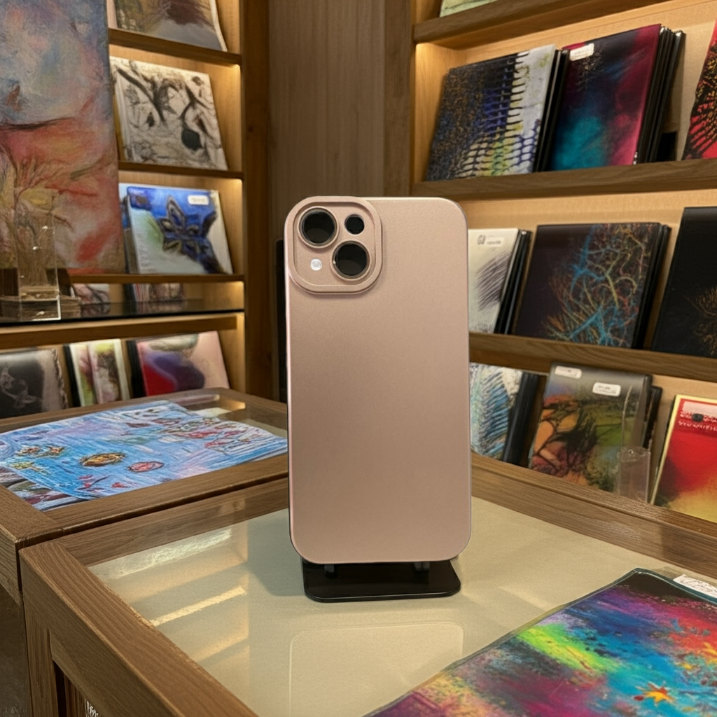 Cover colorata Iphone 14 Plus Oro - MOKO