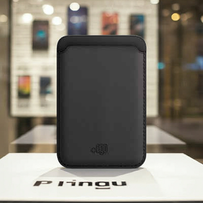 Portafoglio Magnetico Nero - Eleganza e Praticità in un Accessorio Portatile - MOKO