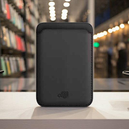 Portafoglio Magnetico Nero - Eleganza e Praticità in un Accessorio Portatile - MOKO