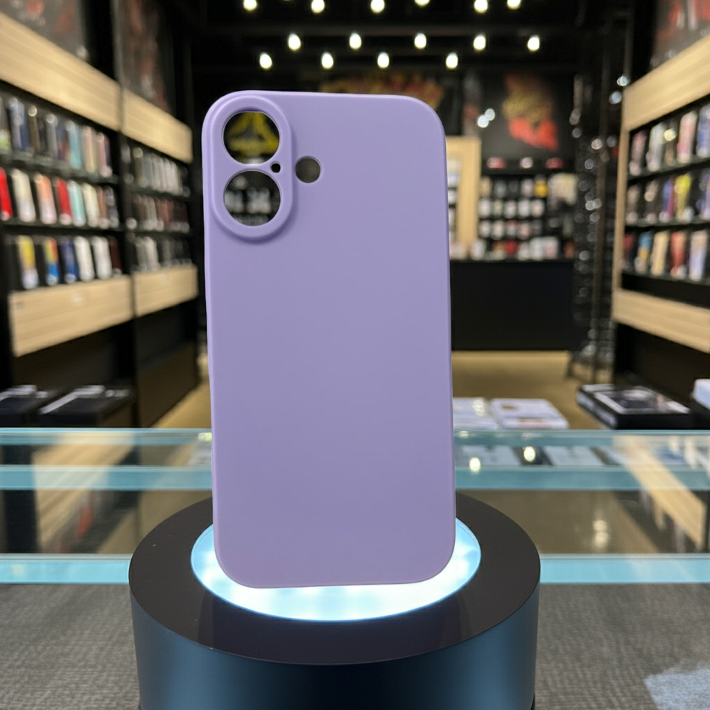 Cover colorata iPhone 16 lilla - Stile e Protezione in un Unico Prodotto - MOKO