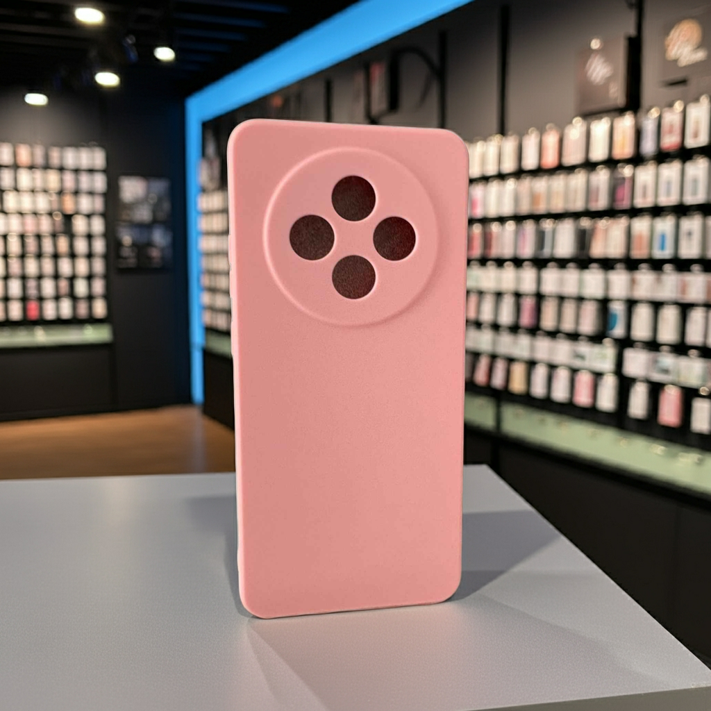 Cover colorata Oppo reno 12 fs rosa - MOKO