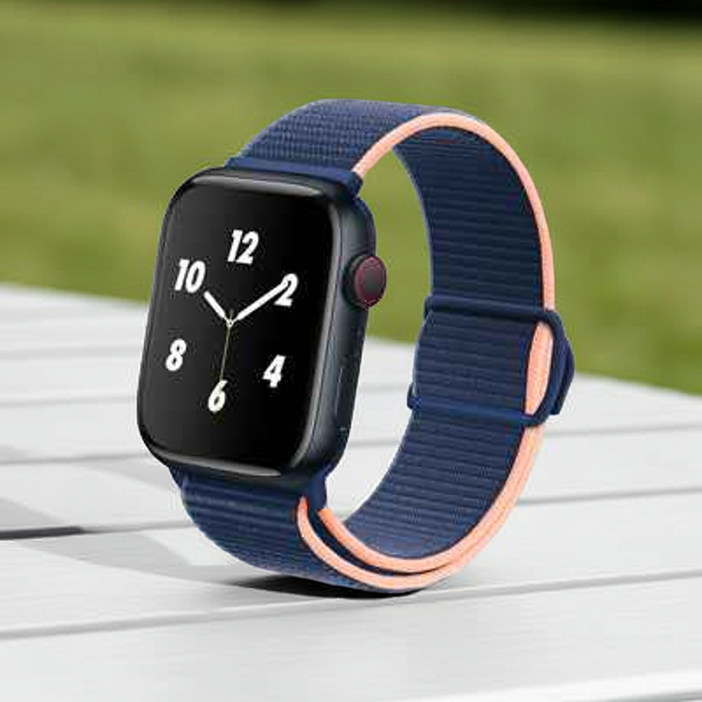 Cinturino smartwatch blu rosa per un look elegante e versatile - MOKO-prodotto-categoria