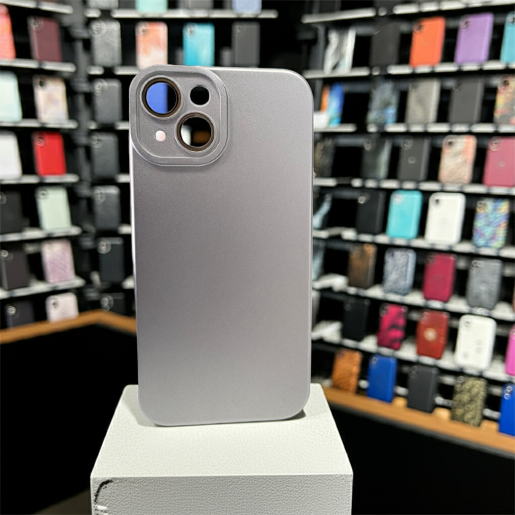 Cover iPhone 14 colorata argento per un look unico e protettivo - MOKO