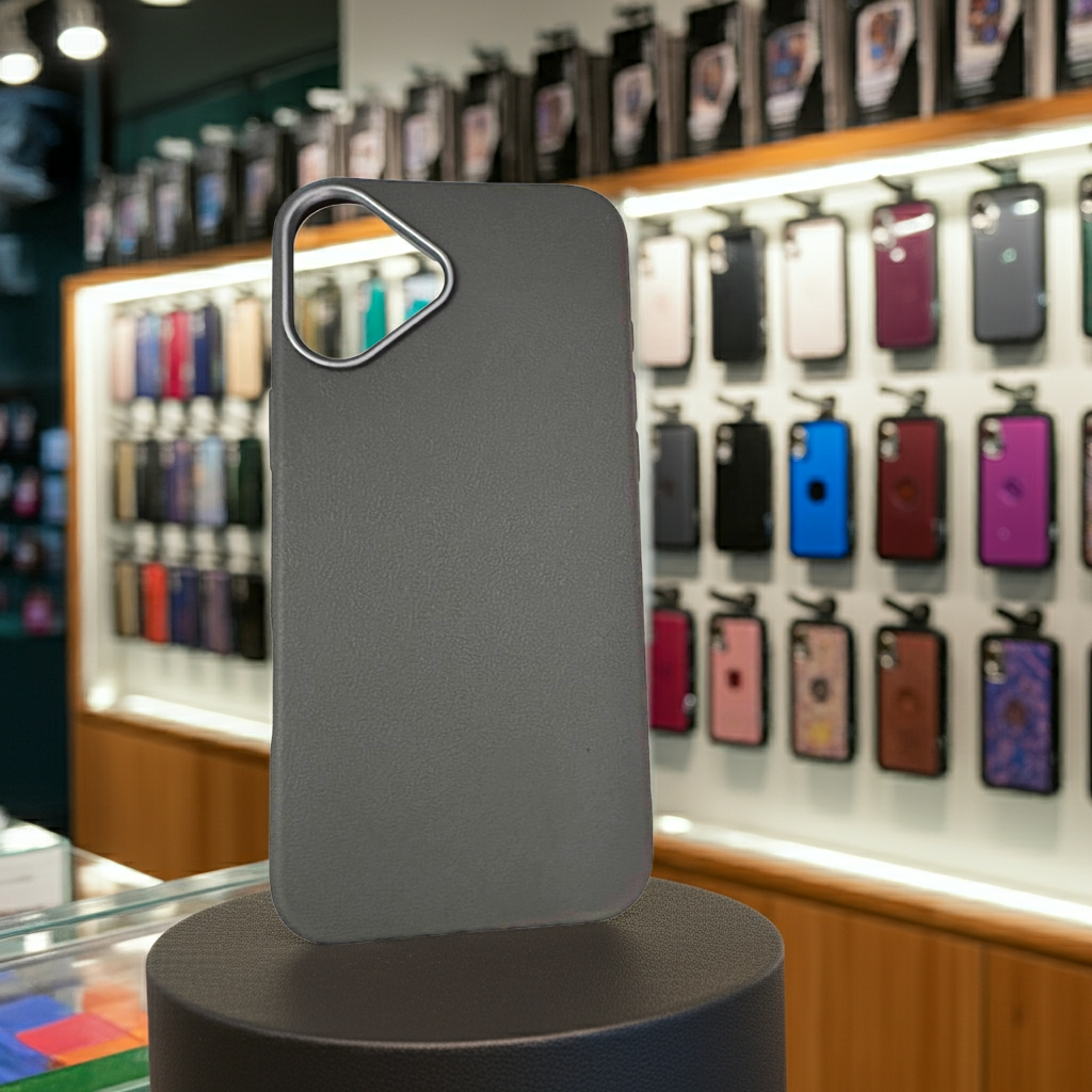 Cover colorata Iphone 16 Plus- grigio scuro - MOKO