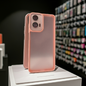 Cover rosa Motorola G04 G24 E14 - Protezione semitrasparente elegante e leggera per smartphone - MOKO
