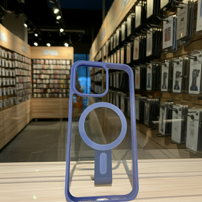 Cover trasparente iPhone 15 Pro Max MagSafe - Indaco - MOKO