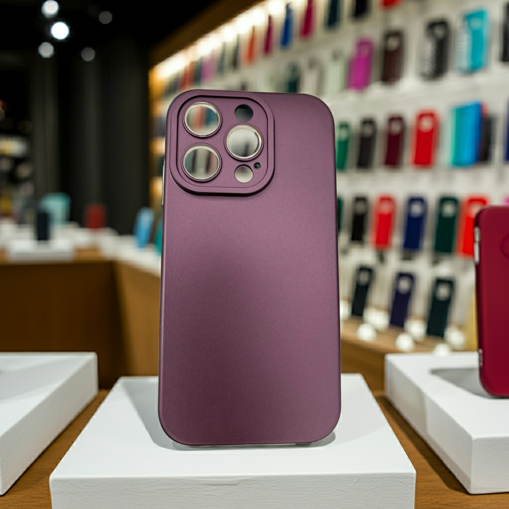 Cover iPhone 15 Pro viola - Protezione colorata e stilosa per il tuo smartphone - MOKO