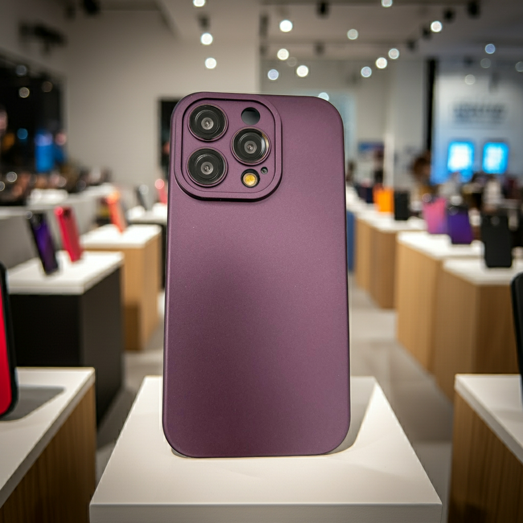 Cover iPhone 15 Pro viola - Protezione colorata e stilosa per il tuo smartphone - MOKO