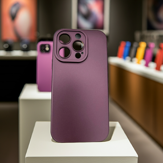 Cover iPhone 15 Pro viola - Protezione colorata e stilosa per il tuo smartphone - MOKO