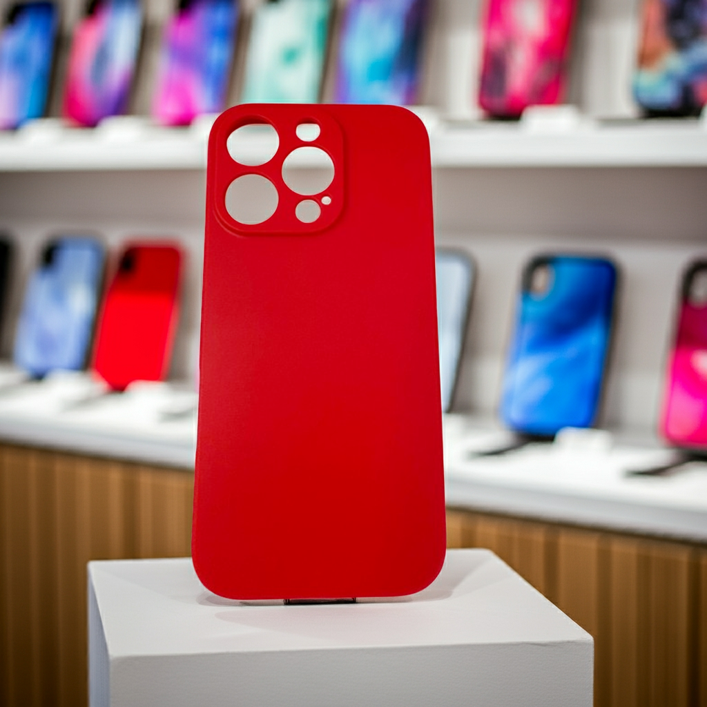 Cover iPhone 16 Pro Max rosso - Design Colorato e Protettivo - MOKO