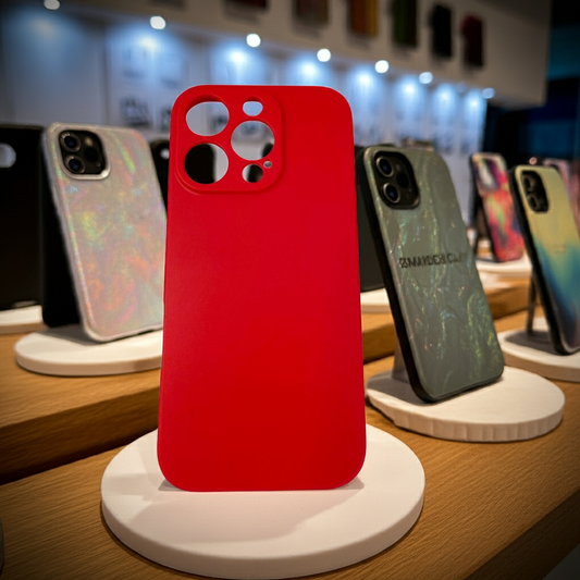 Cover iPhone 16 Pro Max rosso - Design Colorato e Protettivo - MOKO