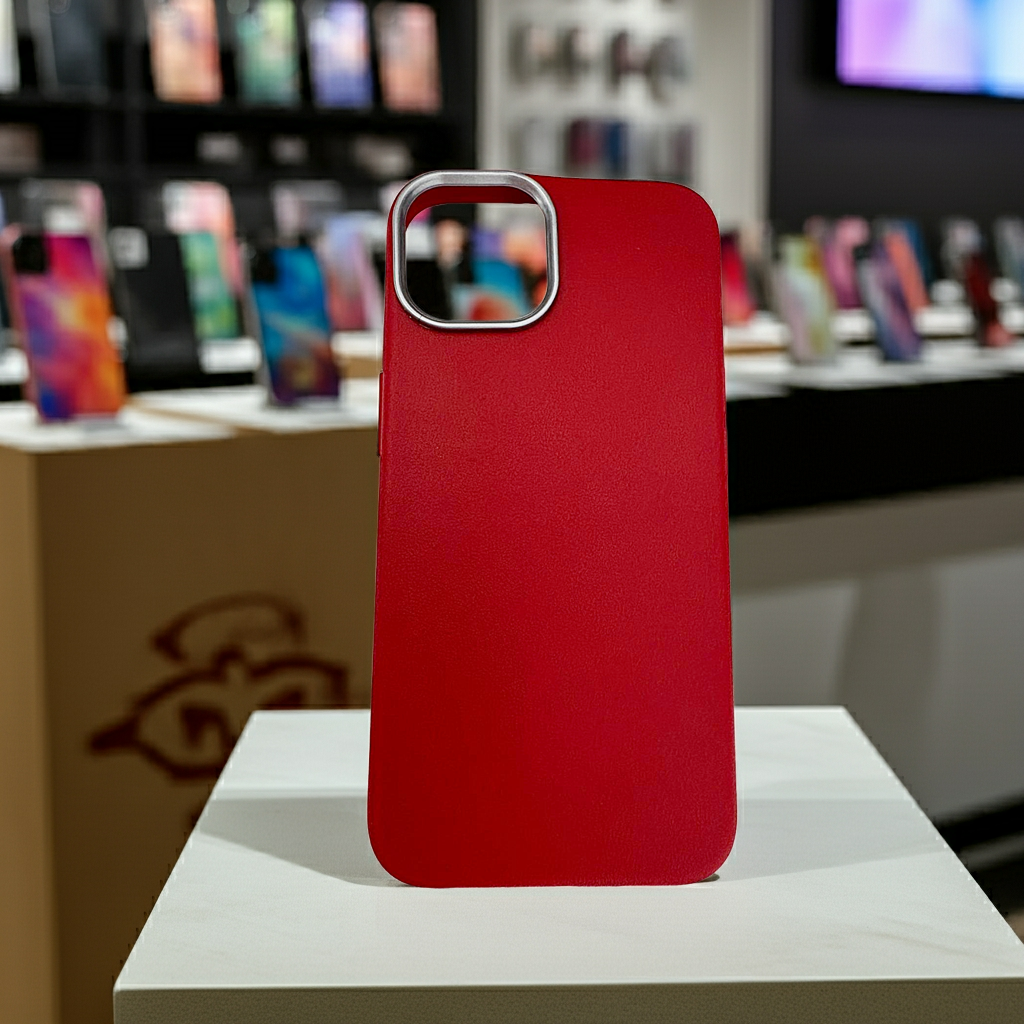 Cover iPhone 13 14 rossa - Eleganza e resistenza per una protezione unica - MOKO