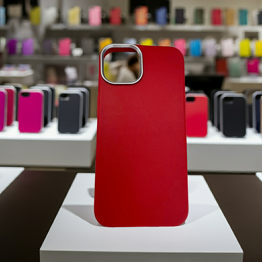 Cover iPhone 13 14 rossa - Eleganza e resistenza per una protezione unica - MOKO