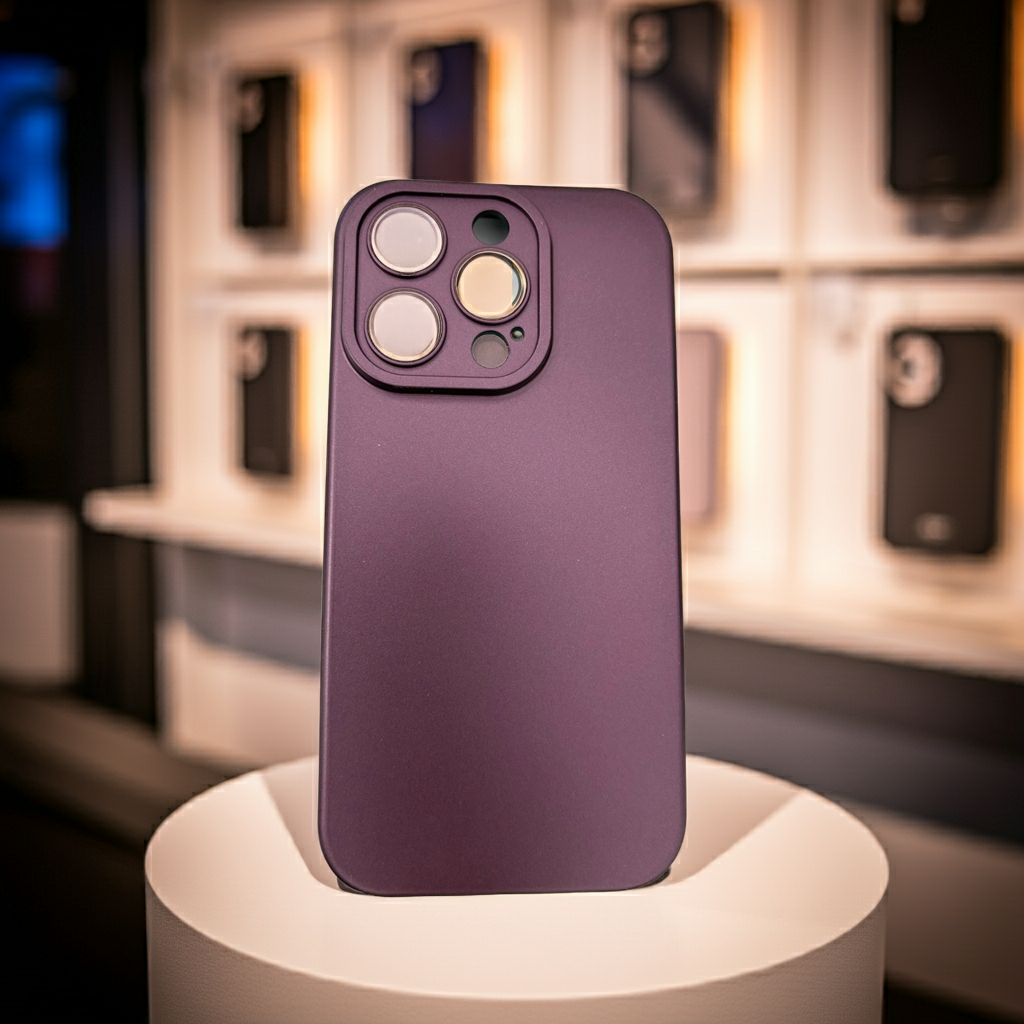 Cover Iphone 15 Pro Max viola - Proteggi con stile il tuo smartphone - MOKO