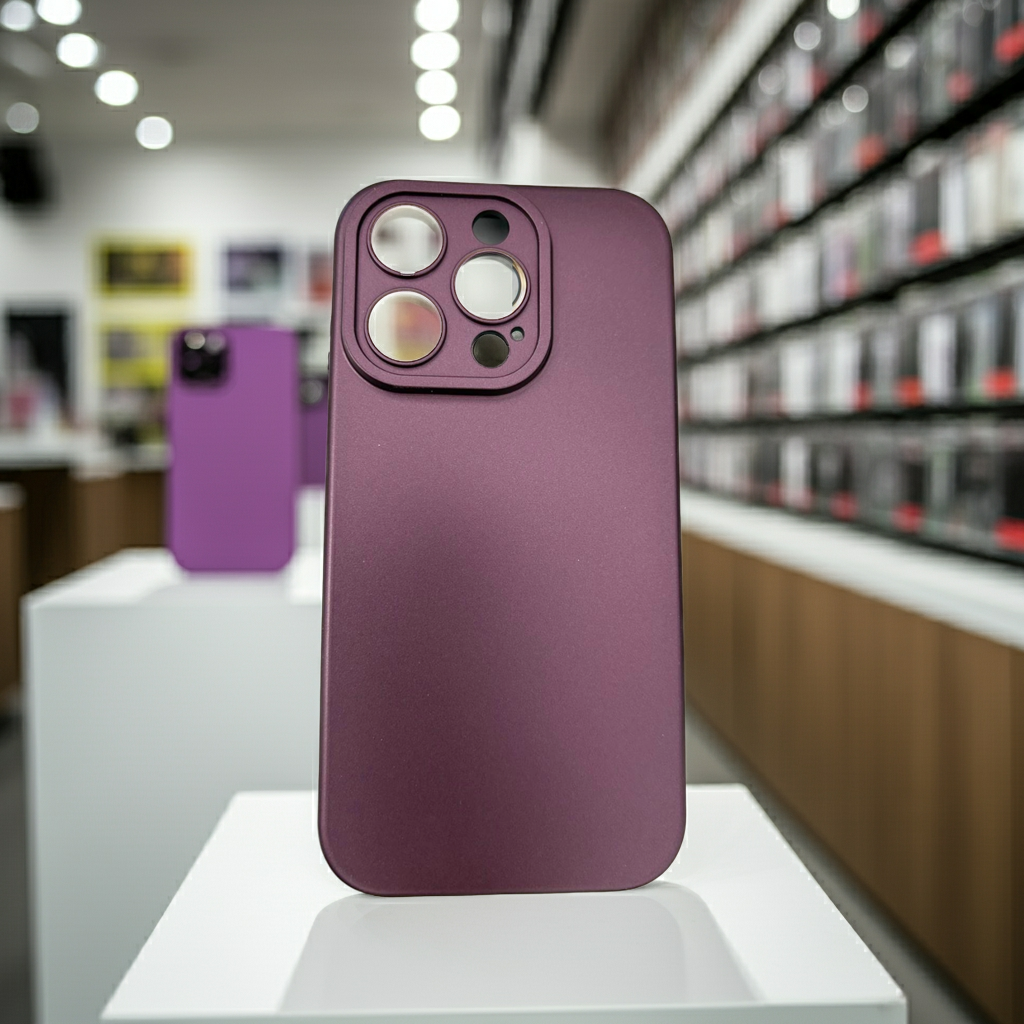 Cover Iphone 15 Pro Max viola - Proteggi con stile il tuo smartphone - MOKO