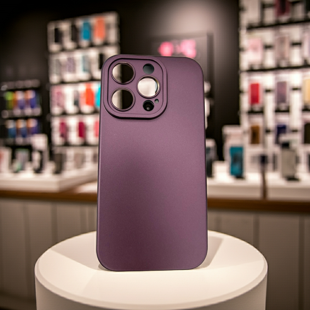 Cover Iphone 15 Pro Max viola - Proteggi con stile il tuo smartphone - MOKO