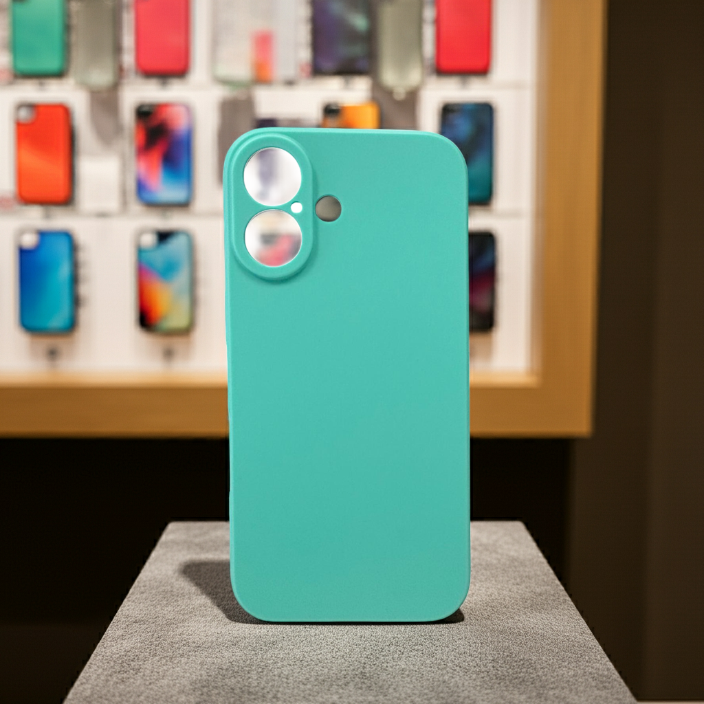 Cover iPhone 16 verde acqua: Stile e Protezione Unica - MOKO