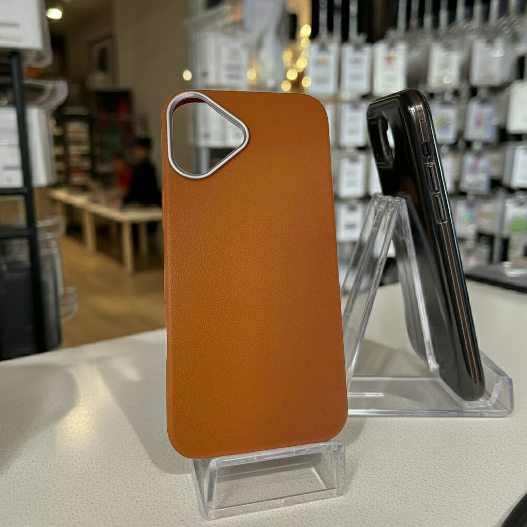 Cover colorata iPhone 16 Plus marrone - Proteggi il tuo smartphone con stile - MOKO