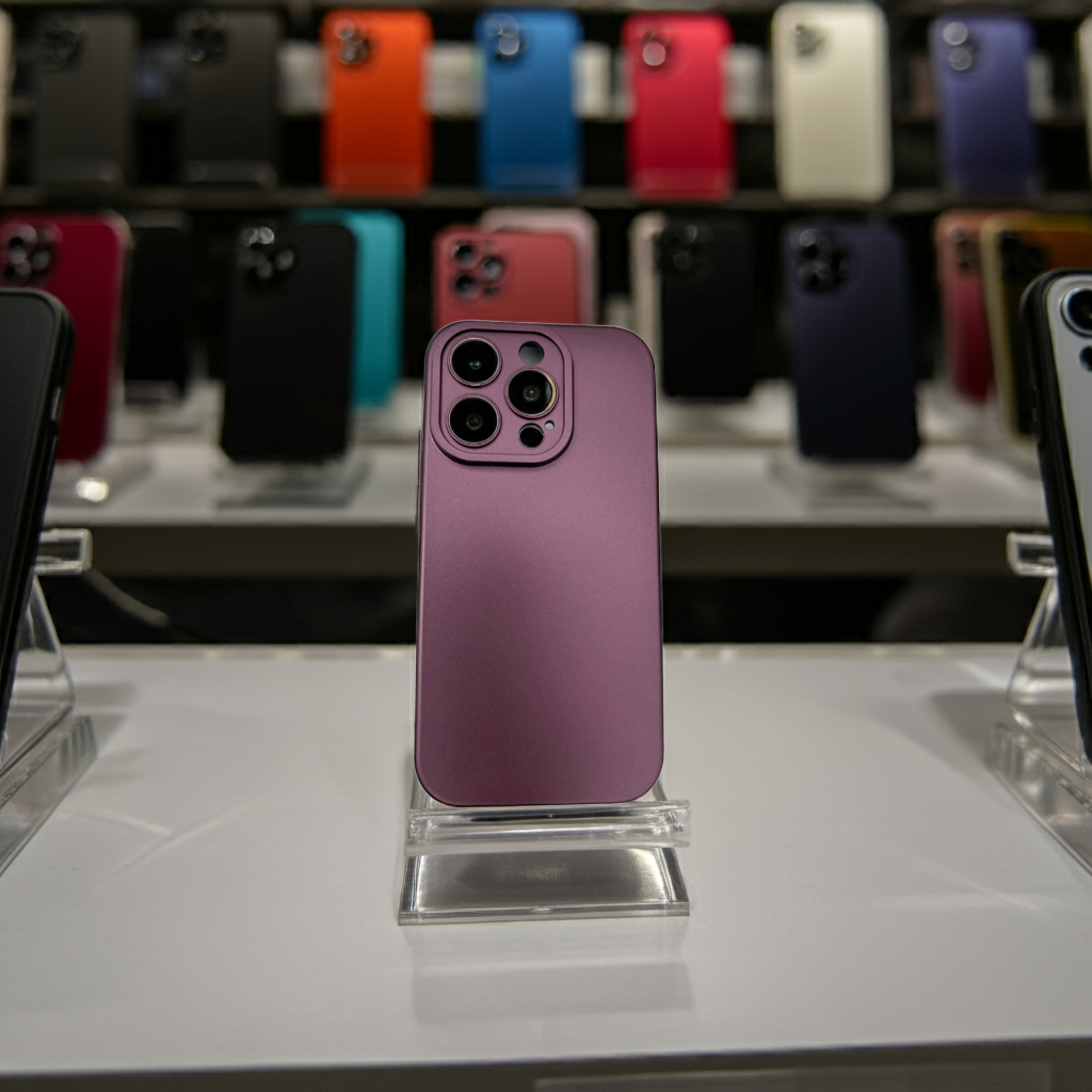 Cover colorata Iphone 14 Pro viola - MOKO