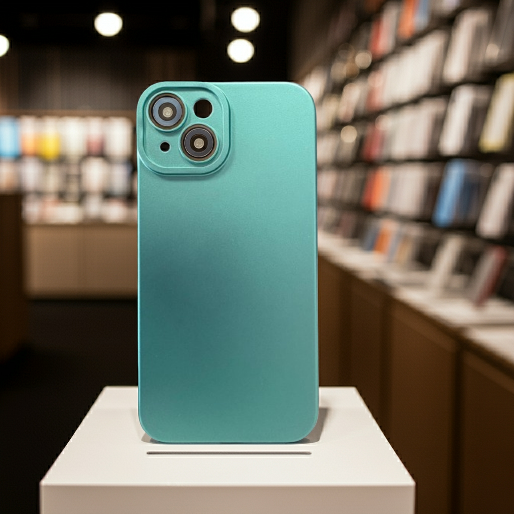 Cover colorata Iphone 15 Verde acqua - MOKO