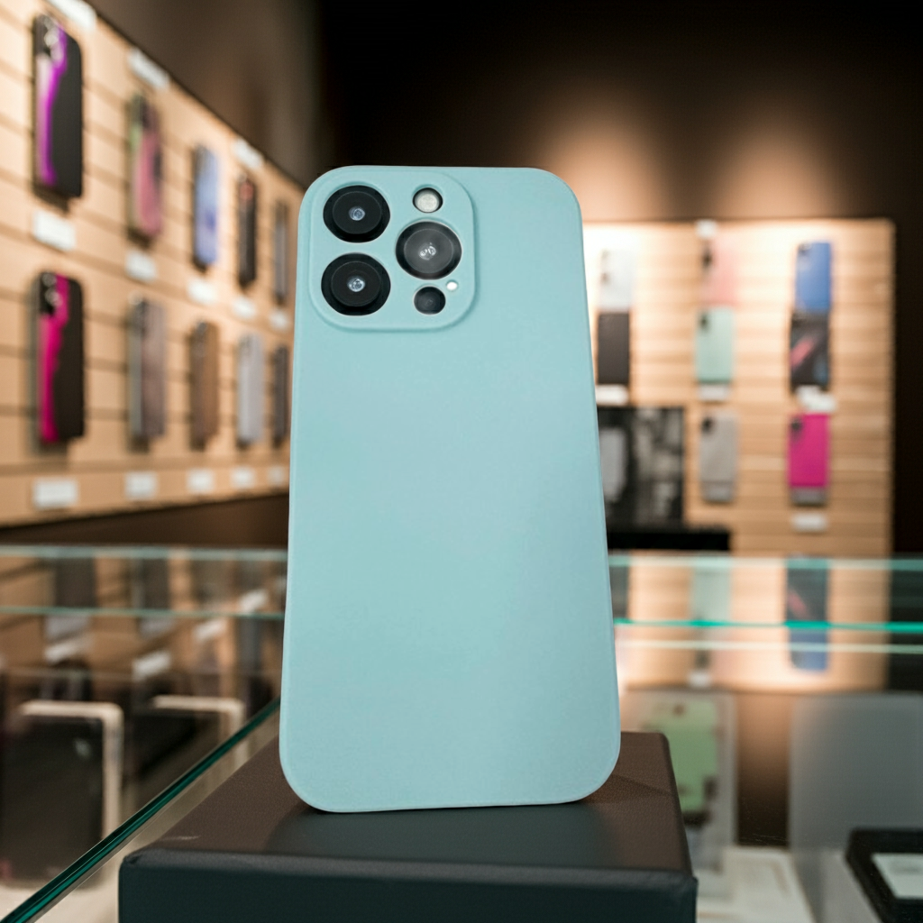 Cover colorata Iphone 16 Pro verde acqua chiaro - MOKO