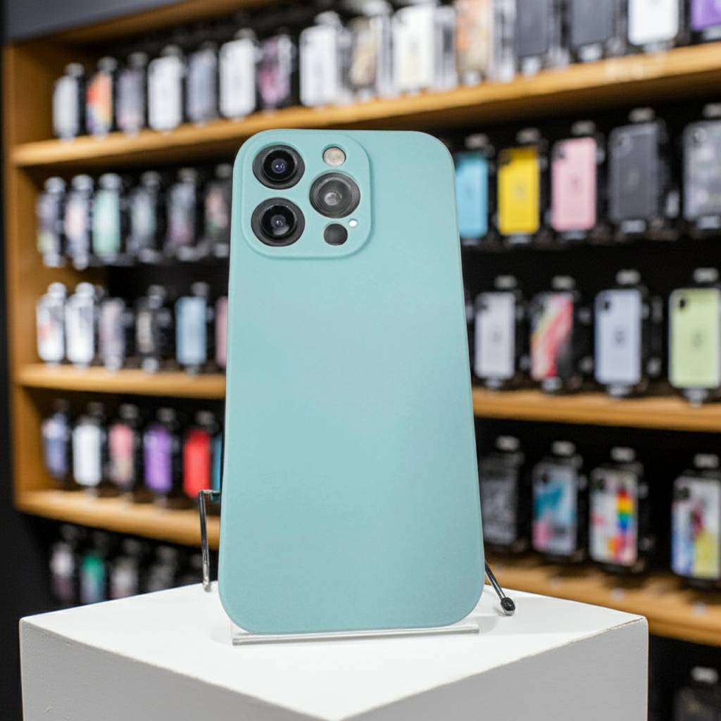 Cover colorata Iphone 16 Pro verde acqua chiaro - MOKO