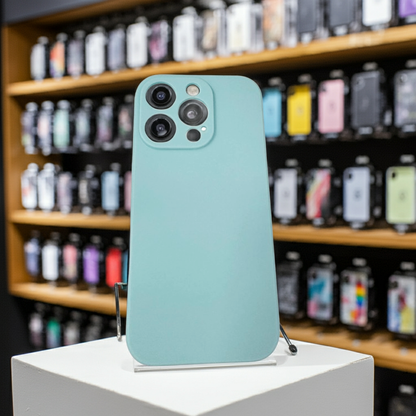 Cover colorata Iphone 16 Pro verde acqua chiaro - MOKO