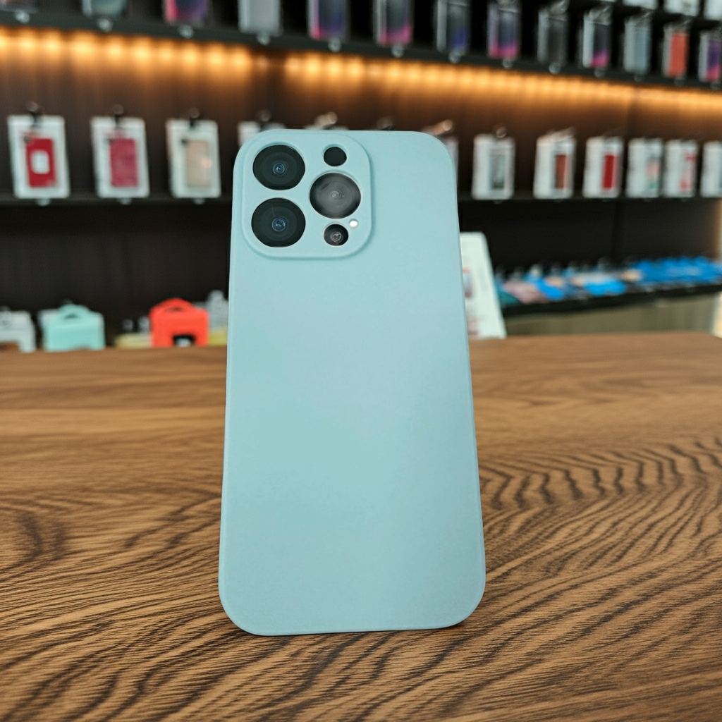 Cover colorata Iphone 16 Pro verde acqua chiaro - MOKO